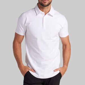 Drop-Cut: LUX Polo - White / M